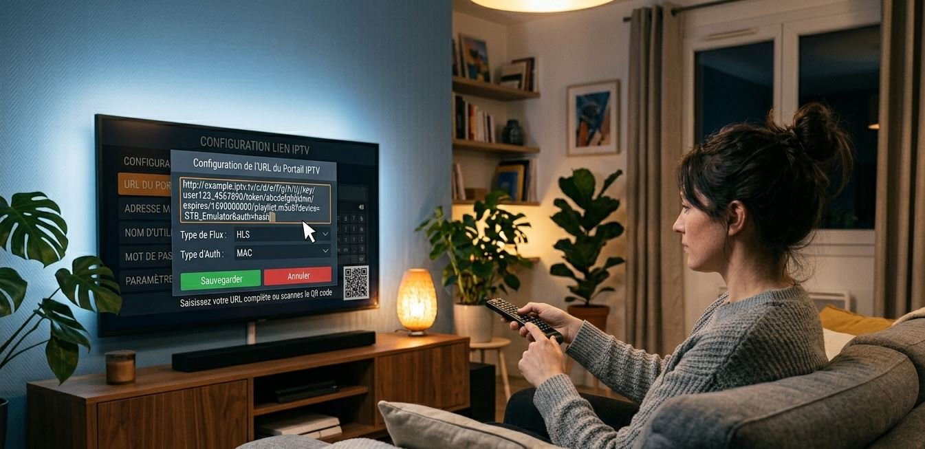 Lien IPTV formats M3U Xtream Codes guide complet