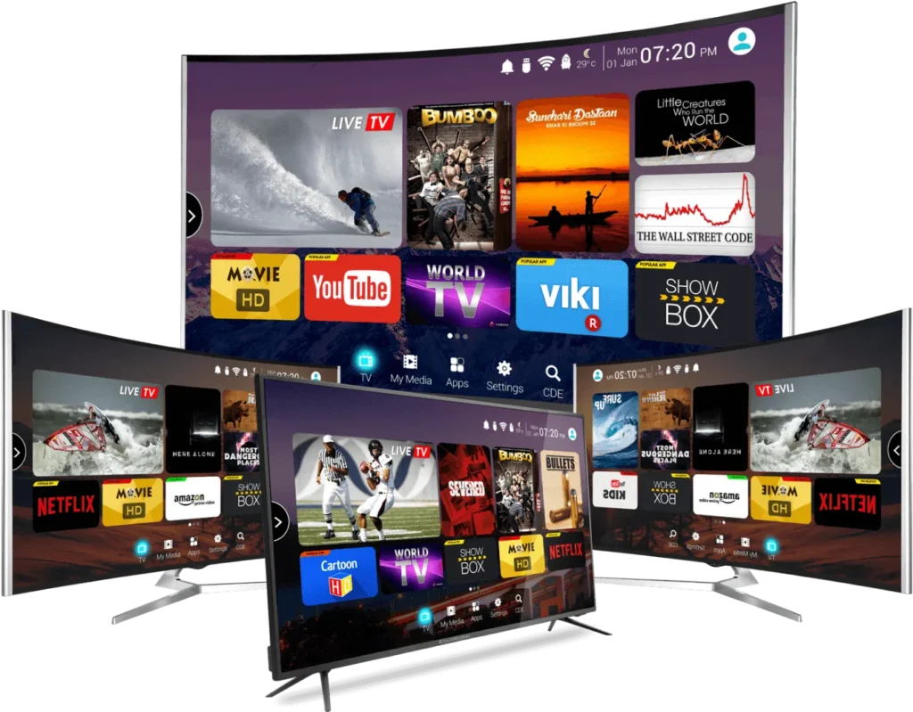 Planet IPTV sur Smart TV